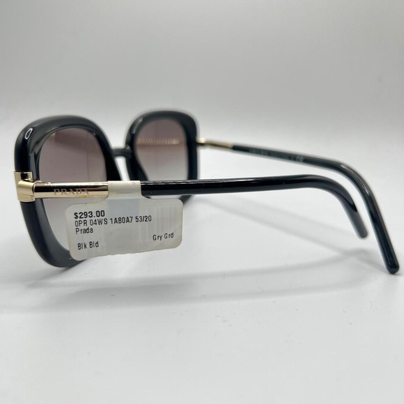 Prada PR 04WS 1AB0A7 53 - Black Sunglasses - Picture 3 of 4